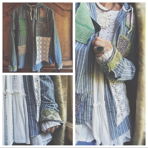 Artisan Tops - Jacket /Top HP🌵All Patched Up Marnie Top/Jacket